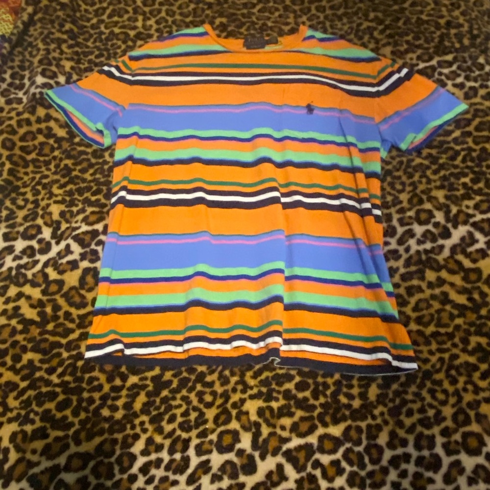 polo ralph lauren striped tee